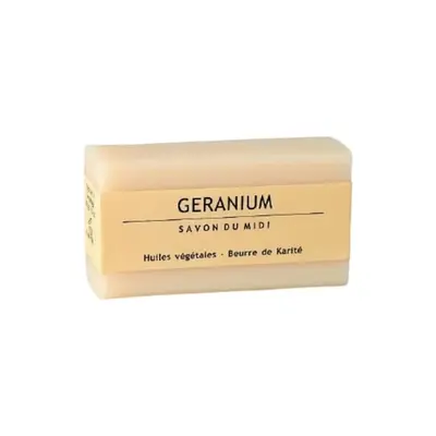 Savon du midi Soap with Shea Butter, Geranium (100 g)
