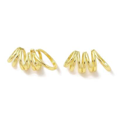 Brass Cuff Earrings for Women