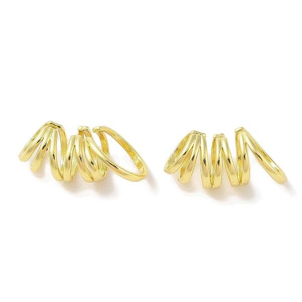 Brass Cuff Earrings for Women