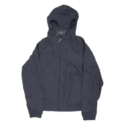 TIMBERLAND Earthkeepers Mens Rain Jacket Black Nylon Hooded S
