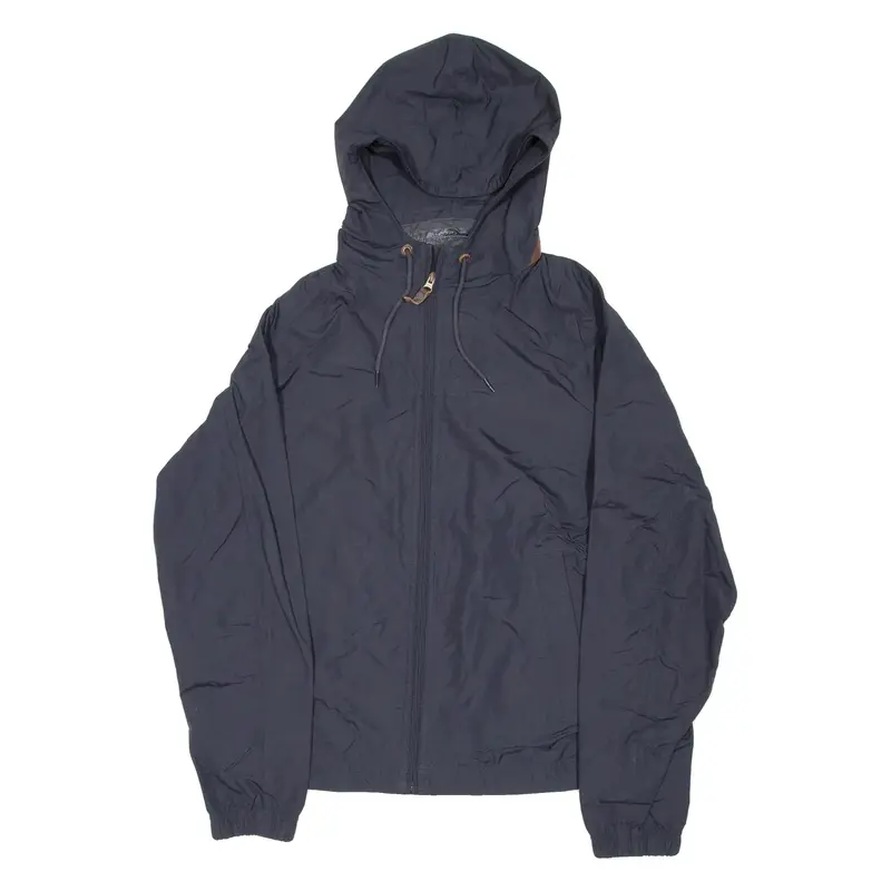 TIMBERLAND Earthkeepers Mens Rain Jacket Black Nylon Hooded S