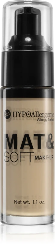Bell Hypoallergenic Mat&Soft light mattifying foundation color 02 Natural 30 ml