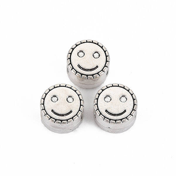 Tibetan Style Alloy European Beads