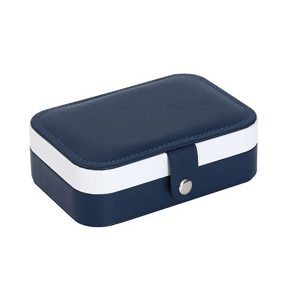 Rectangle PU Leather Jewelry Organizer Boxes
