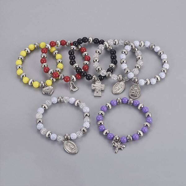 304 Stainless Steel Charm Bracelets