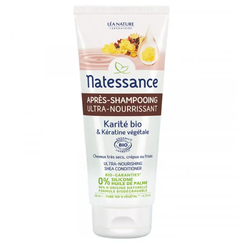 Natessance After Shampoo Ultra Nourishing Bio and Vegetable Keratin Bio 200ml