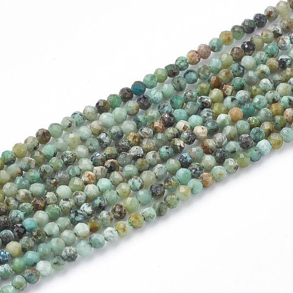 Natural African Turquoise(Jasper) Beads Strands