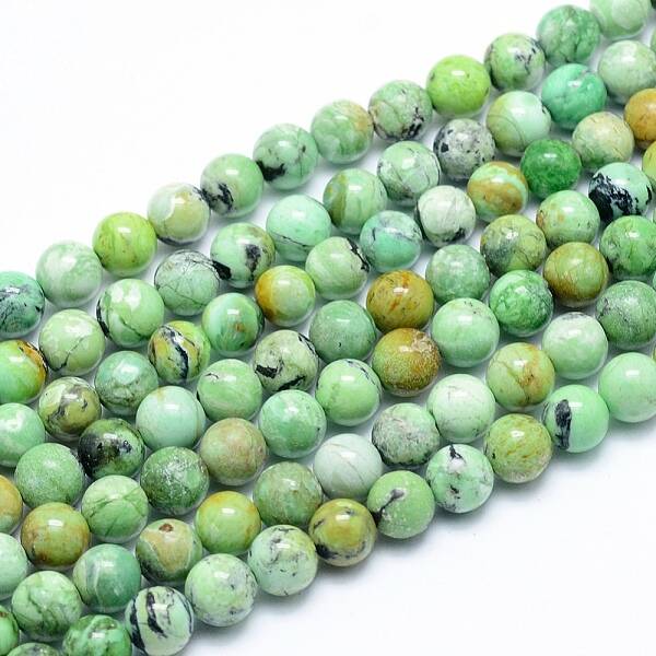 Natural Variscite Beads Strands