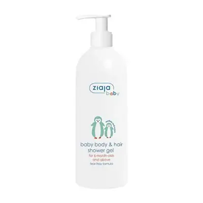 Ziaja Gel Detergente Corpo E Capelli Per Bambini Penguin (Gel Doccia Corpo E Capelli Per Bambini) 400 Ml