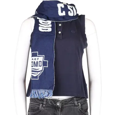 Como Scarf - No Size Blue Acrylic