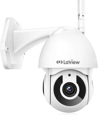 Smart 2K HD Wireless Outdoor Security Camera, Starlight Color Night Vision, AI Human Detection, Auto Tracking, 2-Way Audio, I...