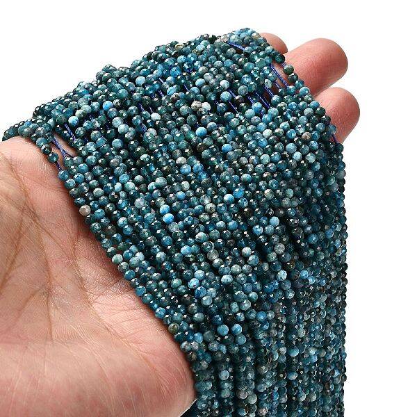Natural Apatite Beads Strands