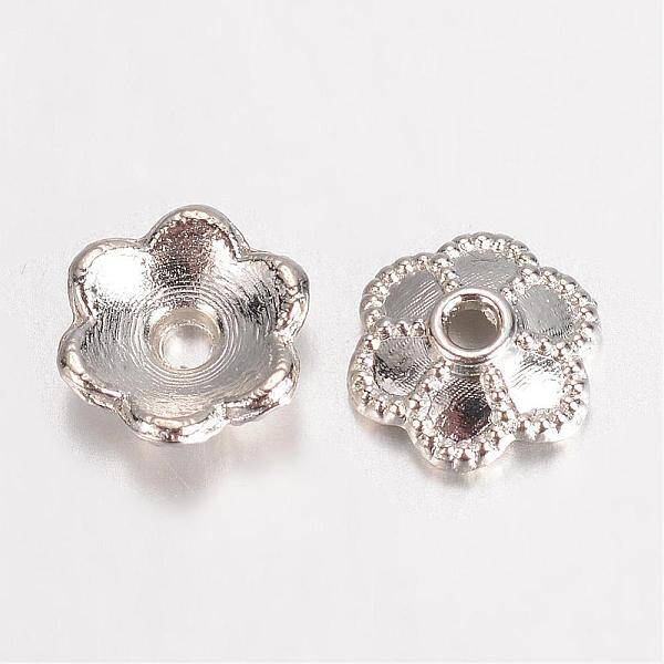 Alloy Bead Caps Enamel Settings