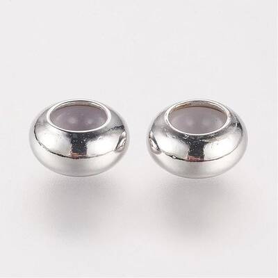 Rack Plating Brass Spacer Beads