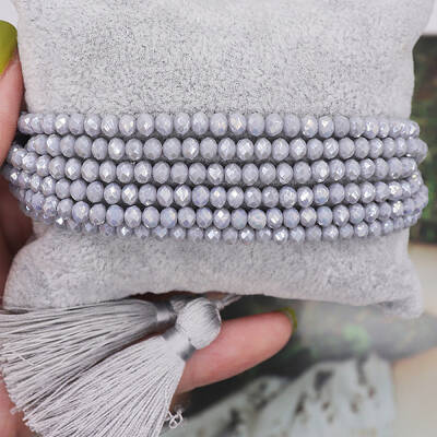 Glass Beads Wrap Bracelets for Women