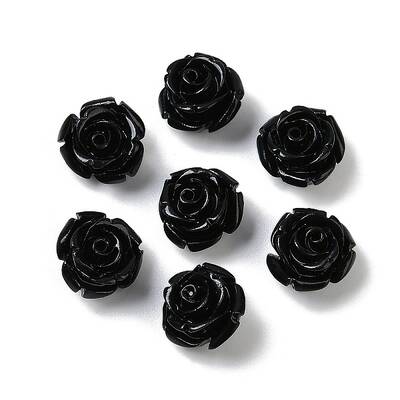 Synthetic Coral Carved Beads