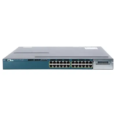 WS-C3560X-24P-L-D4 Cisco Catalyst 3560-X Series 3560X-24P 24 x RJ-45 Ports PoE+ 10/100/1000Base-T Layer 3 Managed Rack-mounta...