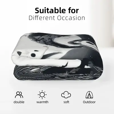 FJTP Ultra Soft Blanket Halloween Christmas Throw Blanket Warm Bed Flannel Blankets for Travelling Camping Sofa Bedroom Chair...