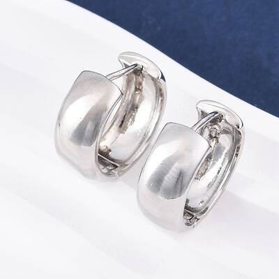 Brass Hoop Earrings