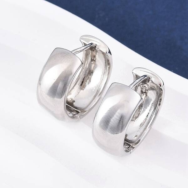 Brass Hoop Earrings