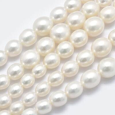 Natural Cultured Freshwater Pearl Beads Strands