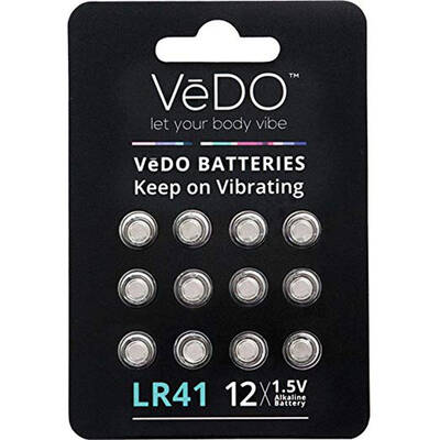 LR41 Batteries 12 Pack
