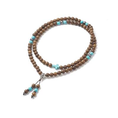 Alloy Gourd Tassel Pendant Necklace