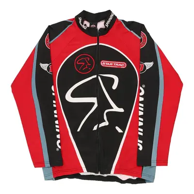 Made in USA Spinning Track Jacket - XL Red Polyester