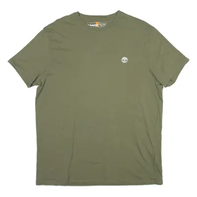 TIMBERLAND Slim Fit Mens T-Shirt Green XL