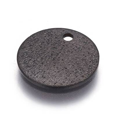 304 Stainless Steel Textured Pendants