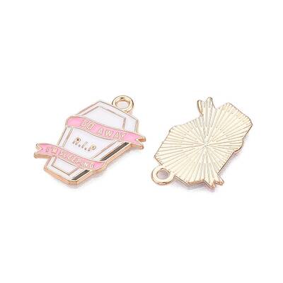 Halloween Theme Alloy Enamel Pendants