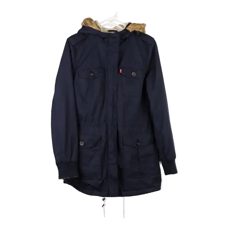 Levis Jacket - Large Navy Polyester