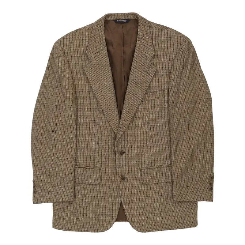 Burberry Blazer - XL Brown Cotton | Size: x-large