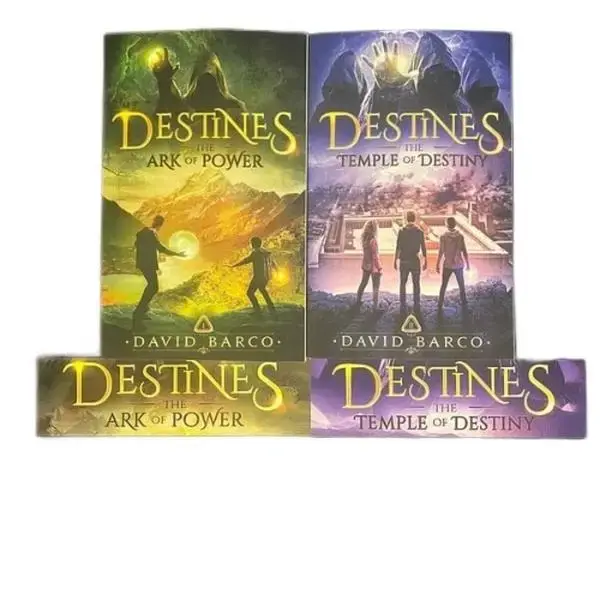 Signed Destines Book Series Bundle Pack with Two Bookmarks.