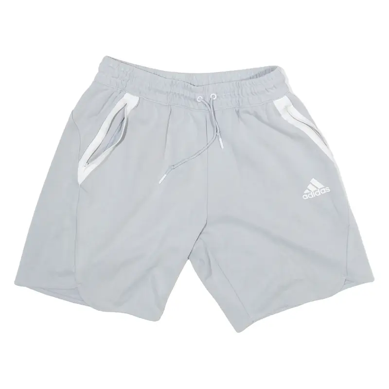 ADIDAS Mens Casual Shorts Grey M W30