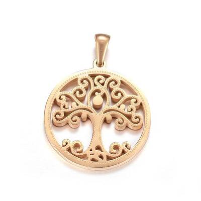Ion Plating(IP) 304 Stainless Steel Pendants