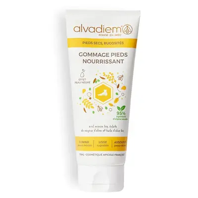 Alvadiem Nourishing foot scrub 75ml