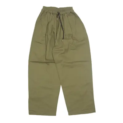 Trousers Green Relaxed Wide-Leg Girls W20 L25
