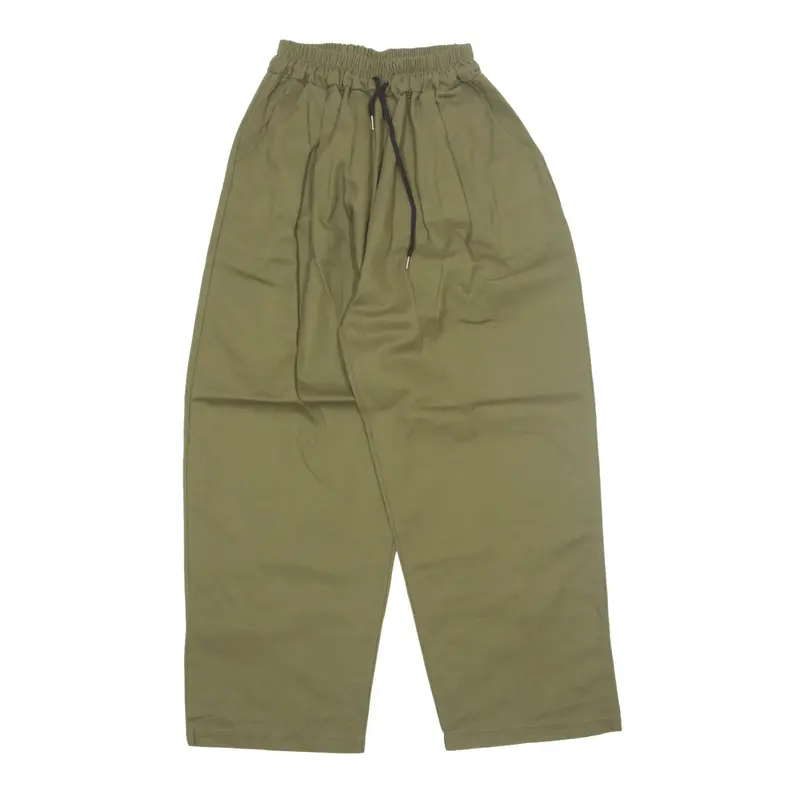 Trousers Green Relaxed Wide-Leg Girls W20 L25