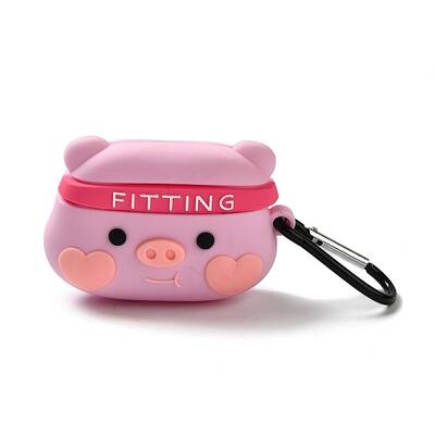 Silicone Wireless Earbud Carrying Case