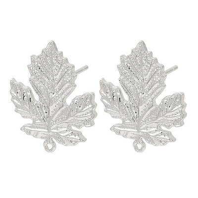 Brass Stud Earring Findings
