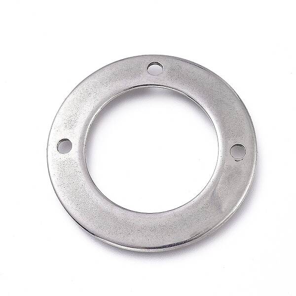 Tarnish Resistant 304 Stainless Steel Open Back Bezel Links