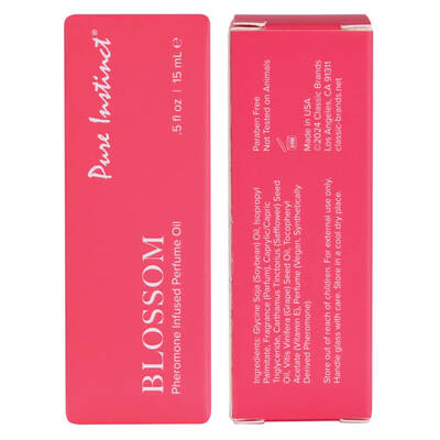 Pure Instinct Pheromone Perfume Oil With Dropper Blossom 15ml - 0.5 Fl Oz