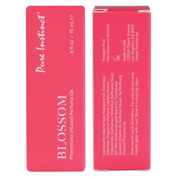 Pure Instinct Pheromone Perfume Oil With Dropper Blossom 15ml - 0.5 Fl Oz