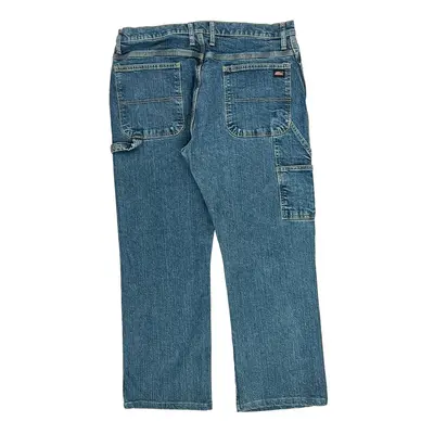 Dickies Carpenter Jeans - 36W 28L Blue Cotton Blend