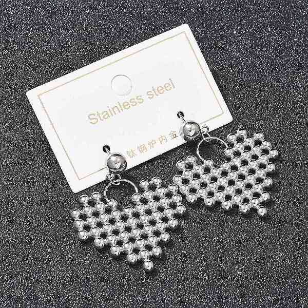 304 Stainless Steel Stud Earrings for Women