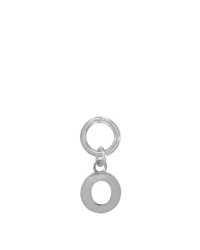 One Love Initial Charms | Metal Color: Silver | Style: O