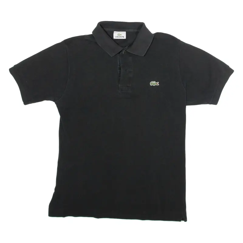 LACOSTE Mens Polo Shirt Black S