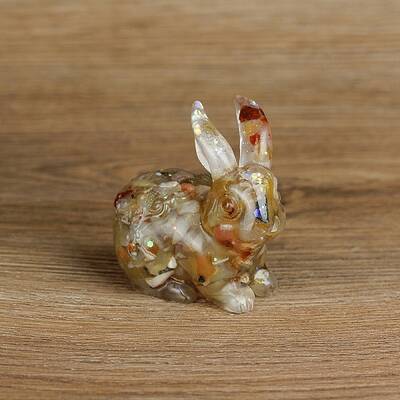 Resin Rabbit Display Decoration