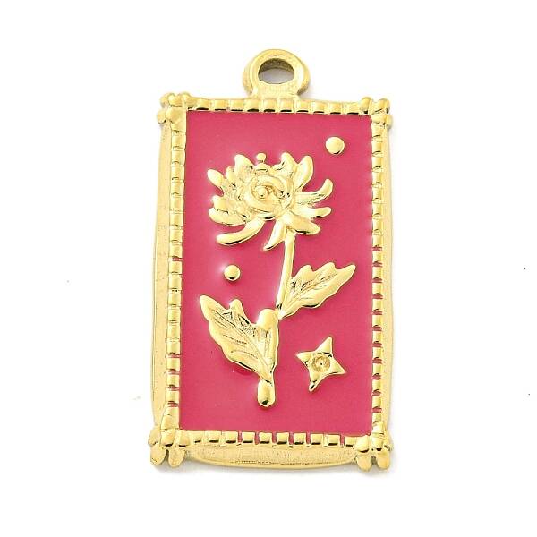 Real 18K Gold Plated PVD Vacuum Plating 304 Stainless Steel Pendants